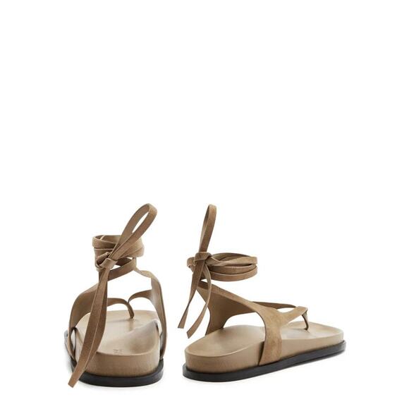 A.EMERY Brown Suede Sandals - US 10 - Picture 6 of 7